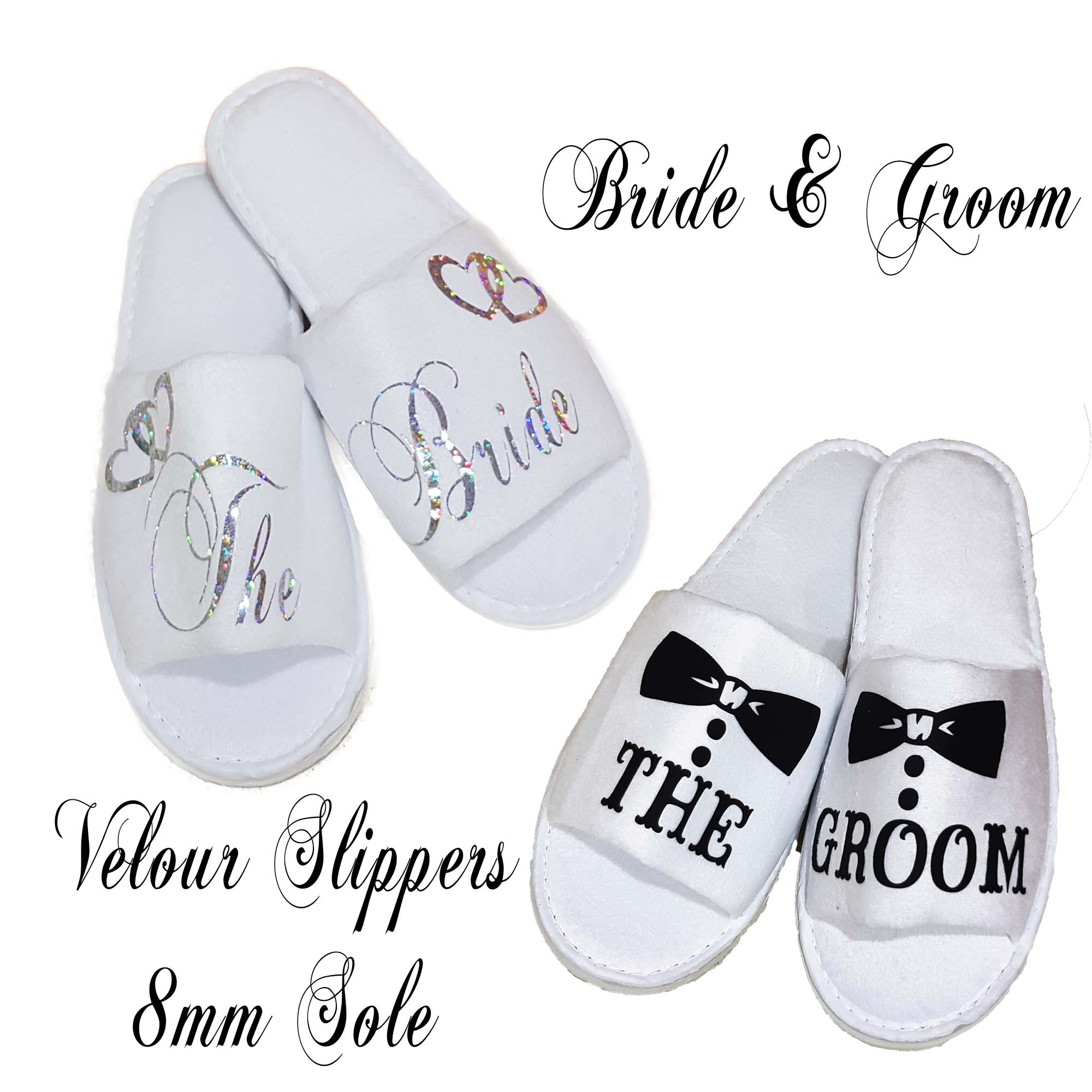 slippers for bride